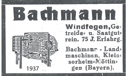 Bachmann Landmaschinen