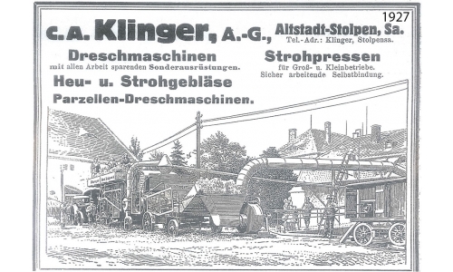 Klinger Dreschmaschinenfabrik