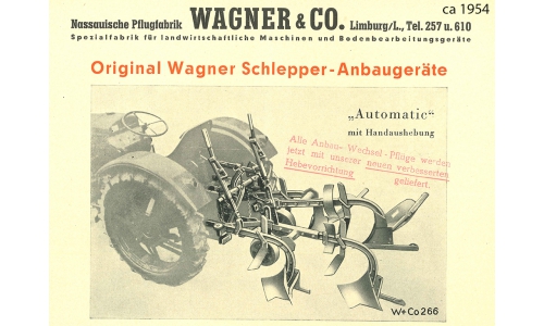 Wagner & Co - Nassauische Pflugfabrik