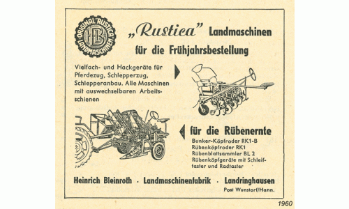 Bleinroth Landmaschinen, Heinrich