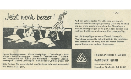 LFH Landmaschinenfabrik Hannover