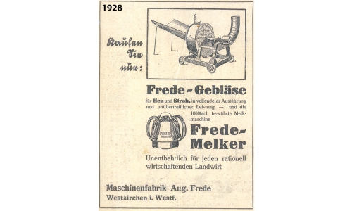 Frede Maschinenfabrik, August