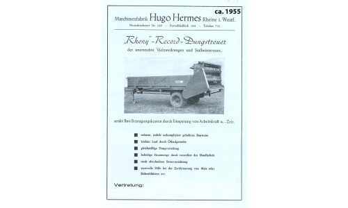 Hermes Maschinenfabrik, Hugo